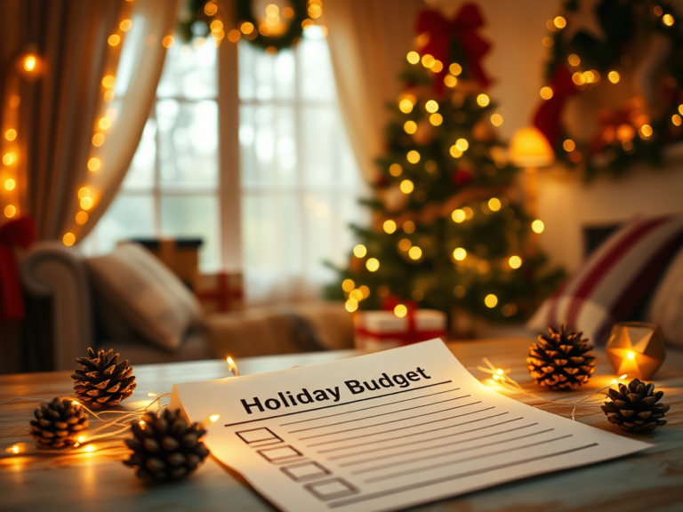 How To Budget for the Holidays When You Have No Time and No Money